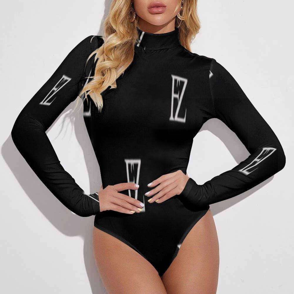 FZ Women's Turtleneck Long Sleeve Bodysuit - FZwear