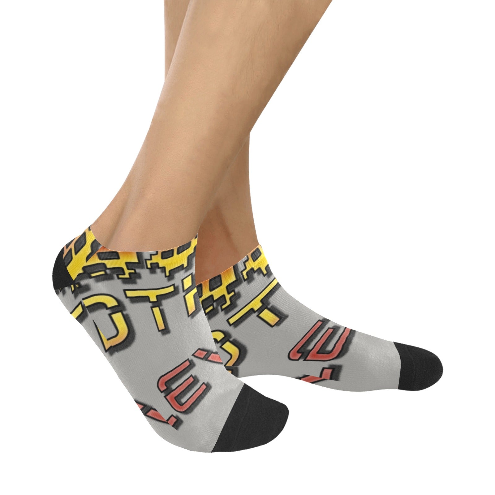 fz men's levels ankle socks one size / fz levels socks - grey men's ankle socks