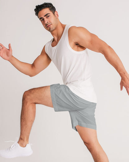 flying grey men's jogger shorts