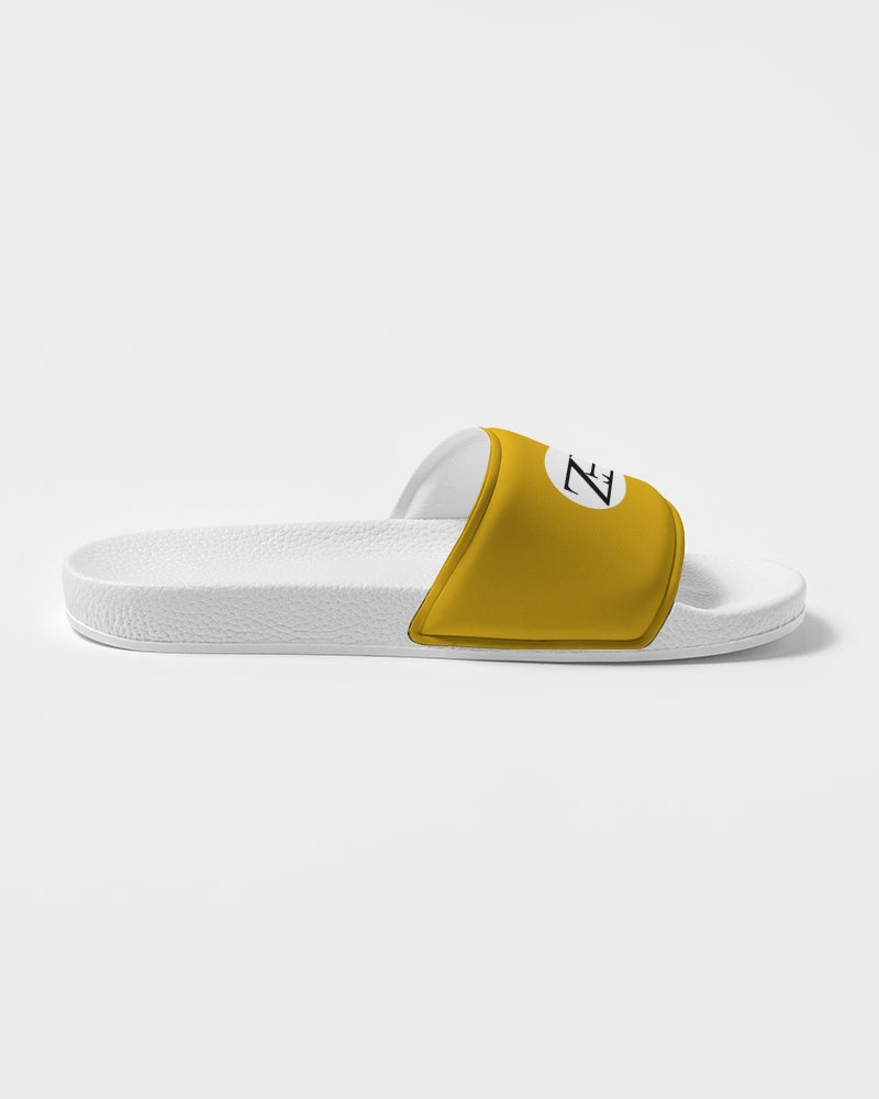 yellow zone women's slide sandal