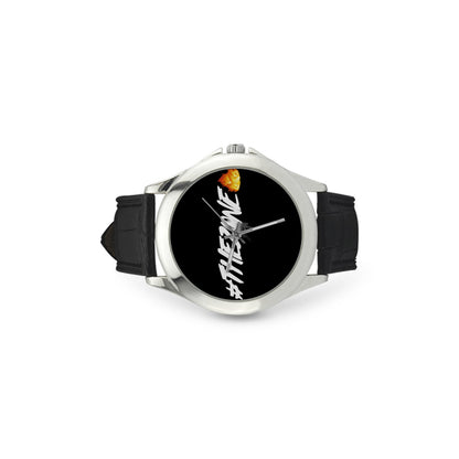 fz women's watch - the zone women's classic leather strap watch (model 203)