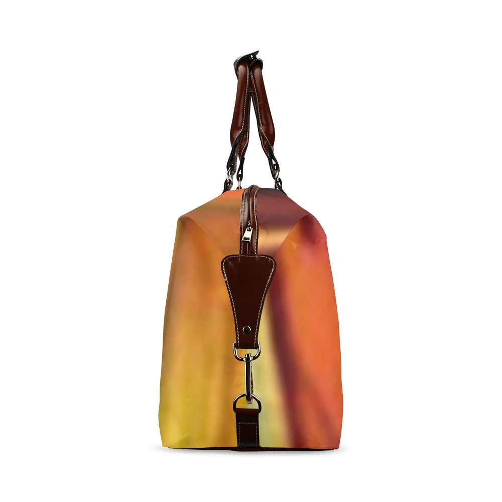 fz yellowish travel bag flight bag(model 1643)