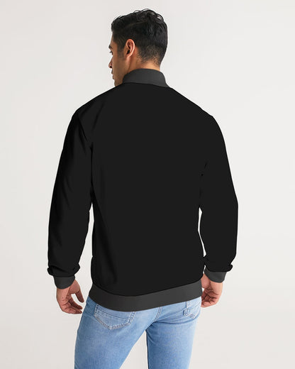 black flite men's stripe-sleeve track jacket