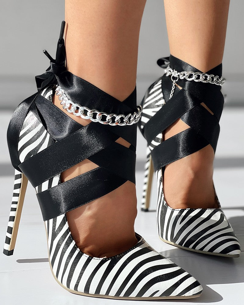 FZ Women's Zebra Stripe Shoes