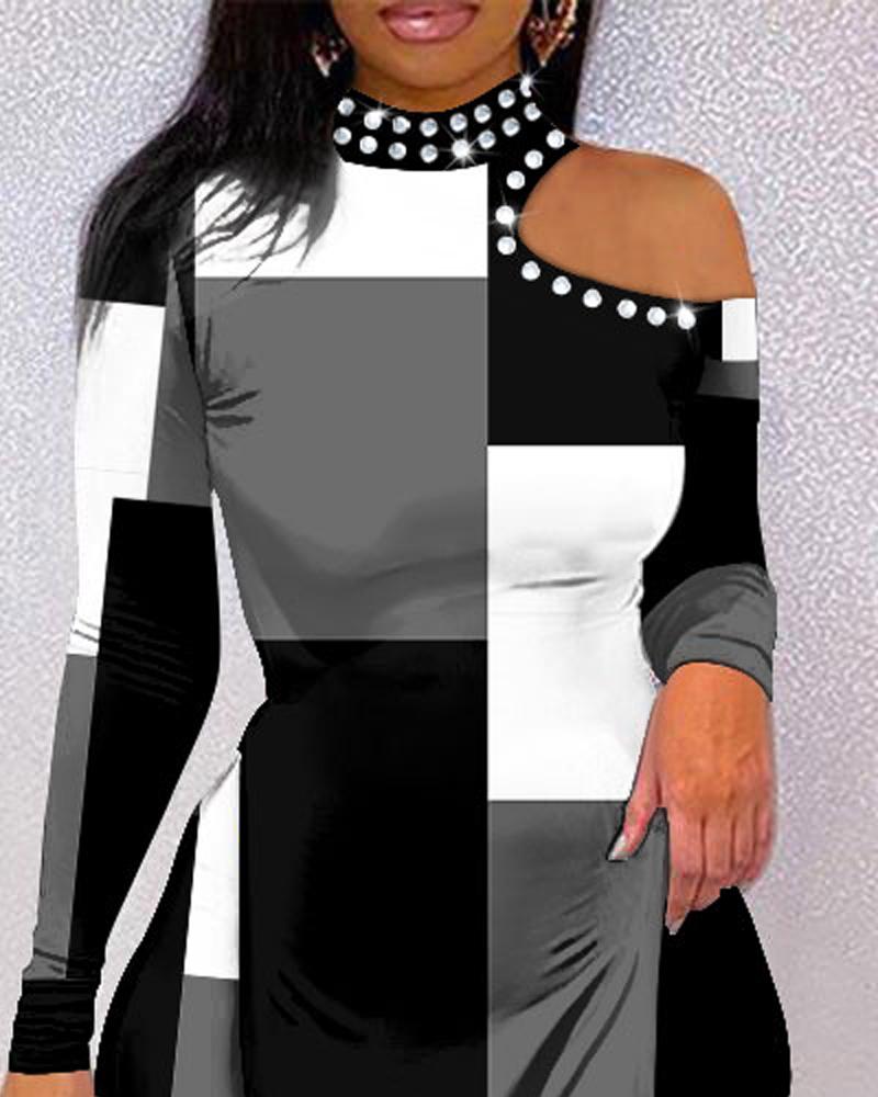 FZ Women's Plus Size Geometric Print Pants Suit - FZwear