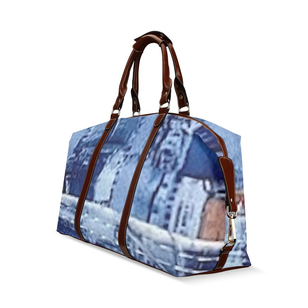 fz denim travel bag flight bag(model 1643)