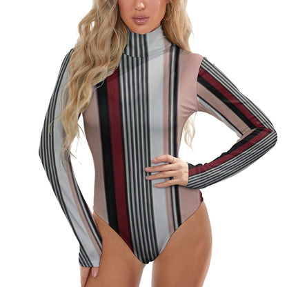 FZ Women's Turtleneck Long Sleeve Bodysuit - FZwear