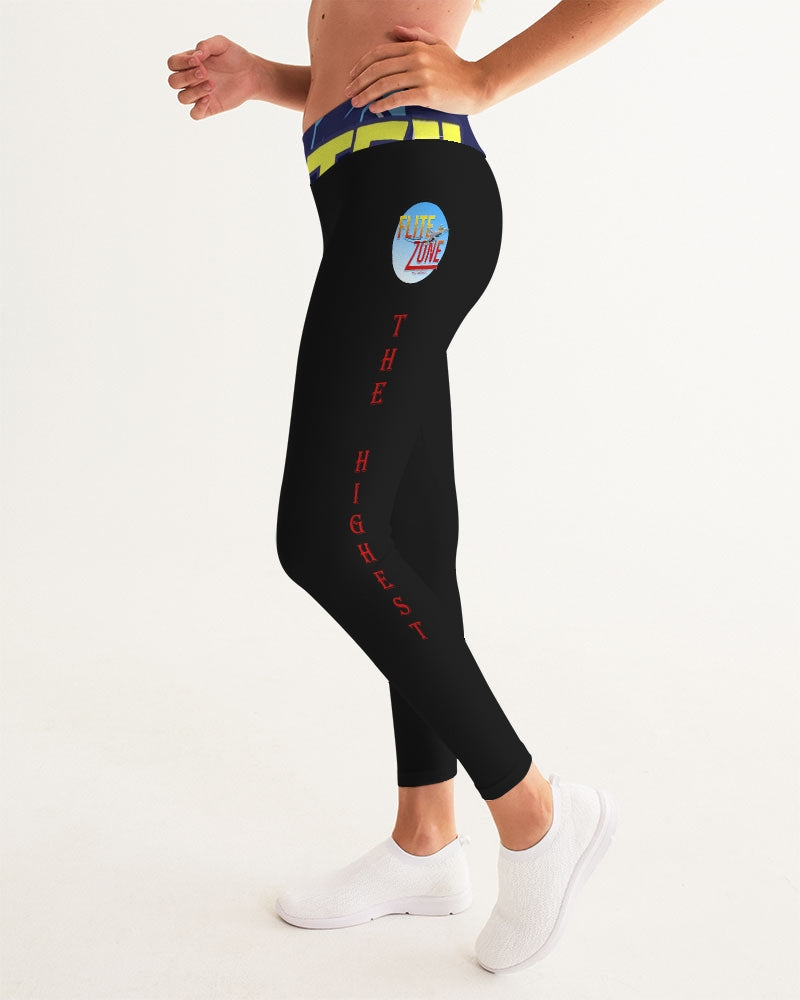smokin black women's yoga pants