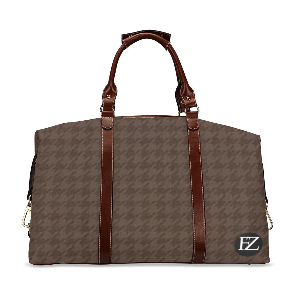 fz plaid travel bag flight bag(model 1643)