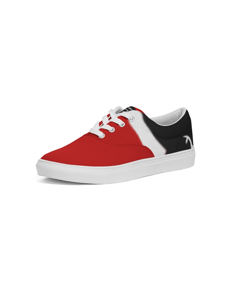 red zone men's lace up canvas shoe