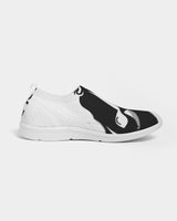 the white  bull men's slip-on flyknit shoe