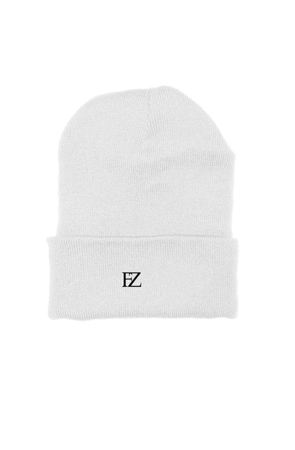 fz beanie hat one size / white
