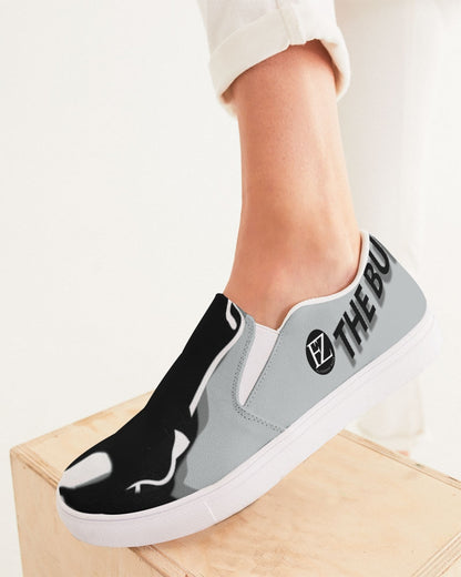 grey zone women's slip-on canvas shoe