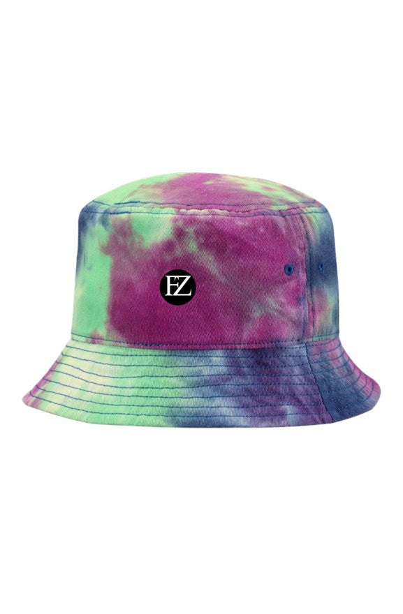 fz purple passion tie-dye bucket hat one size / purple passion