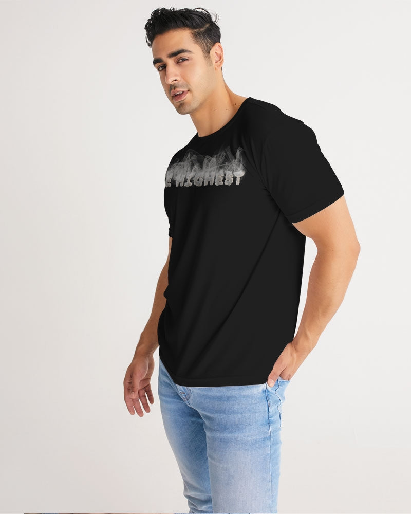 smokin black men's tee