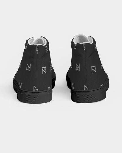 FZ ORIGINAL ZONE Men's Hightop Canvas Shoe - Black