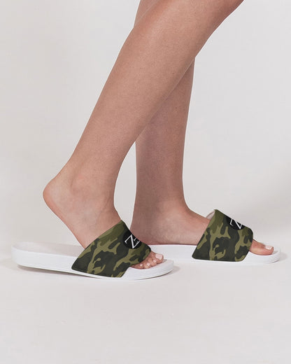darker shade women's slide sandal