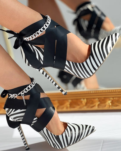 FZ Women's Zebra Stripe Shoes