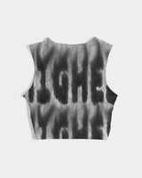 weed zone women's twist-front tank