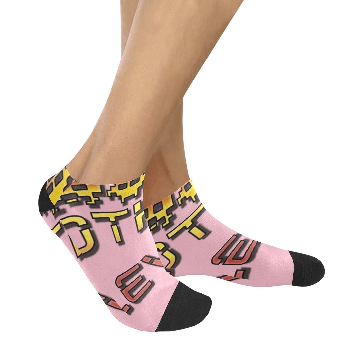 fz men's levels ankle socks one size / fz levels socks - pink men's ankle socks