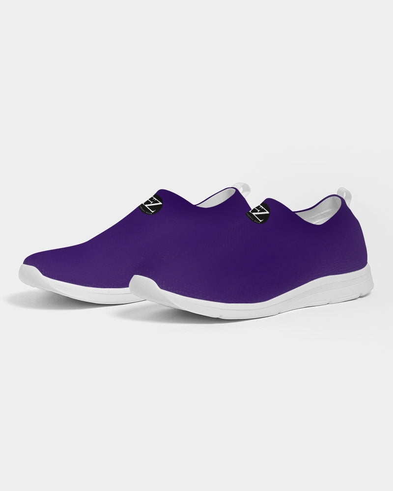 mauve women's slip-on flyknit shoe