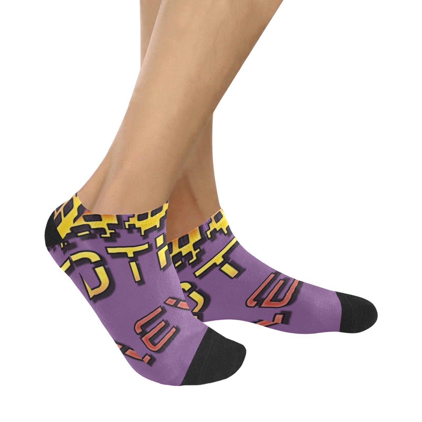 fz men's levels ankle socks one size / fz levels socks - purple men's ankle socks