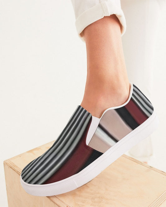 fz stripe zone women's slip-on canvas shoe