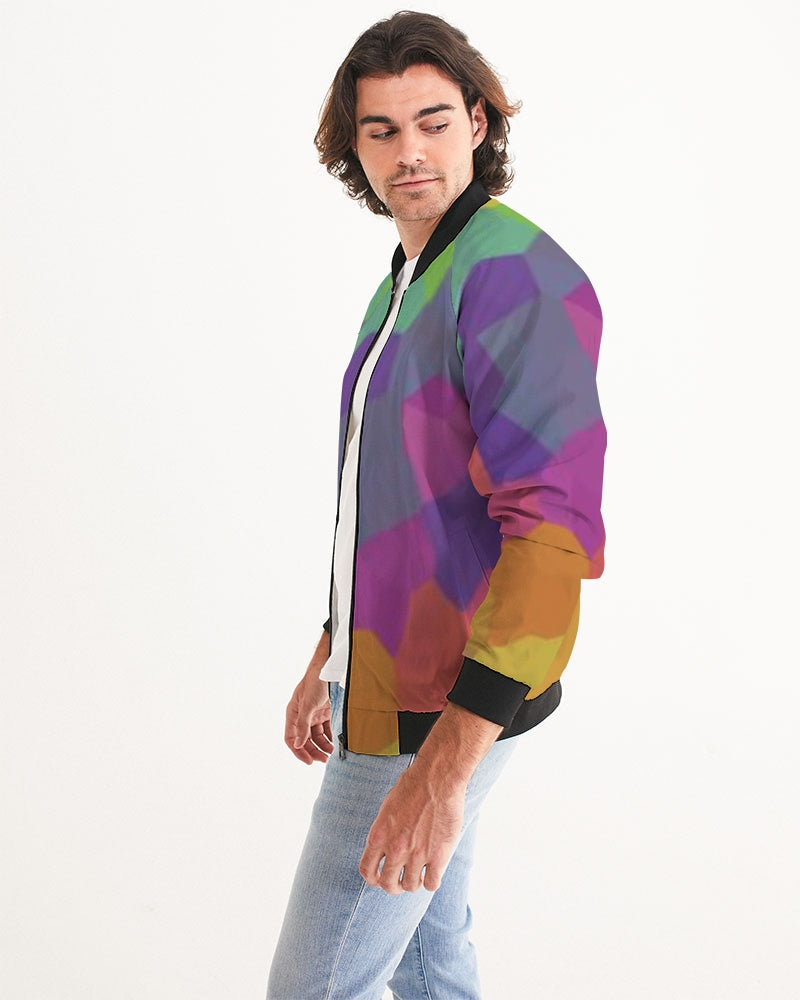 fz abstract men's bomber jacket