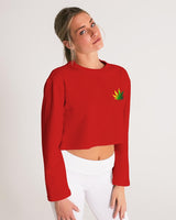 red zone women's cropped sweatshirt