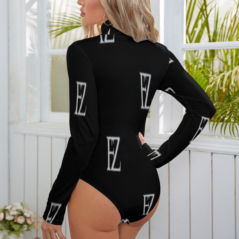 FZ Women's Turtleneck Long Sleeve Bodysuit - FZwear