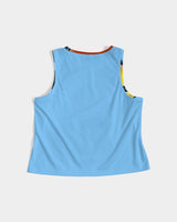 blue sky zone women's cropped tank