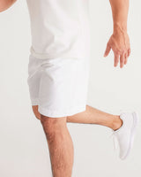 white zone men's jogger shorts