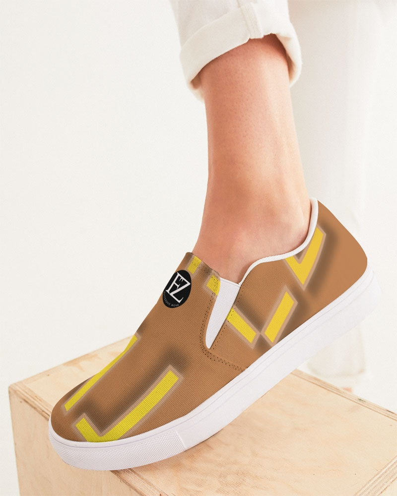 tan flite women's slip-on canvas shoe
