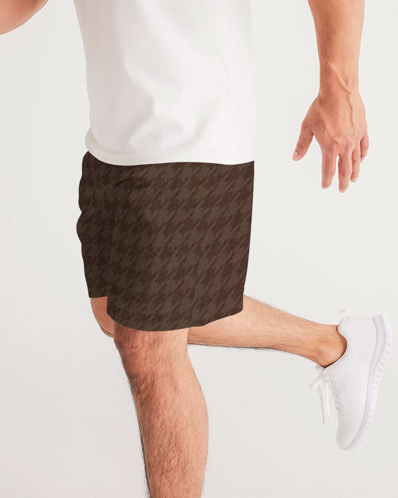 fz plaid men's jogger shorts