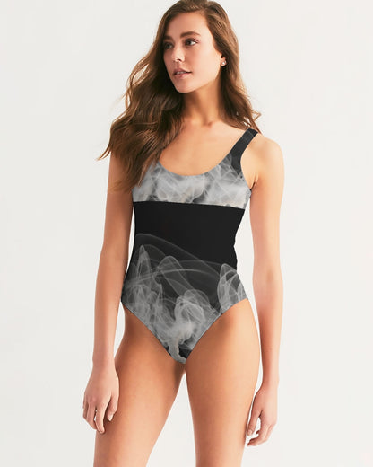 smoking the highest women's one-piece swimsuit