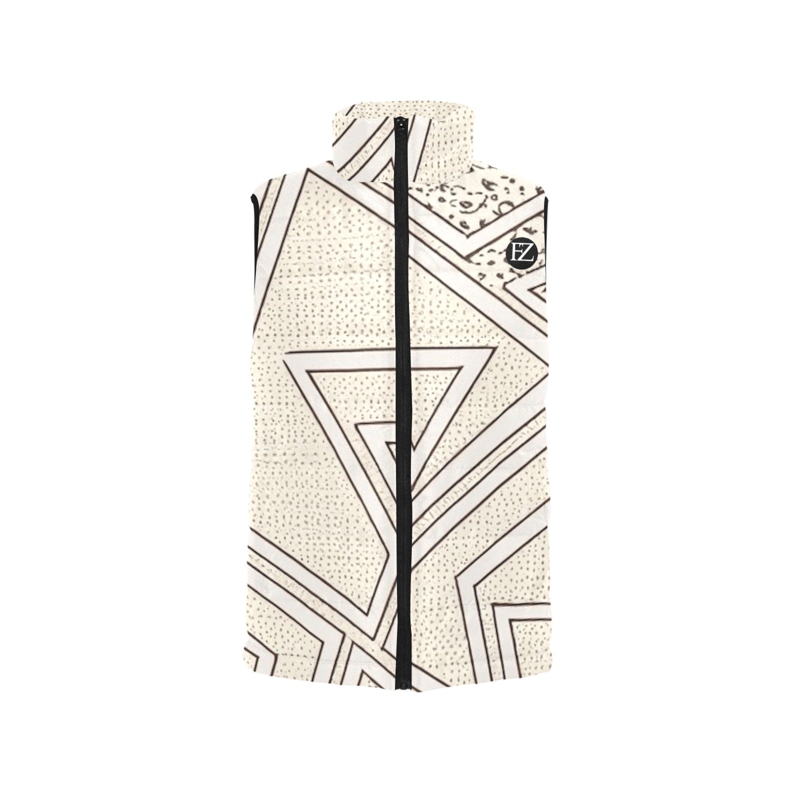 FZ  Women's African Print Puff Jacket 5 - FZwear