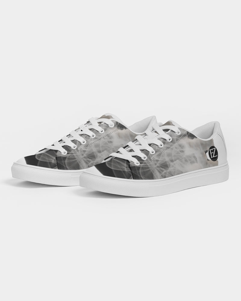 clean stamp women's faux-leather sneaker