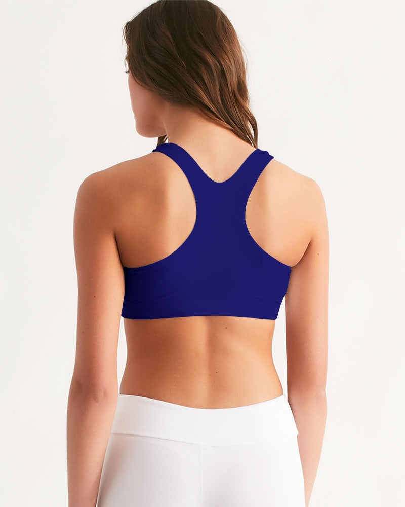 blue zone women's seamless sports bra