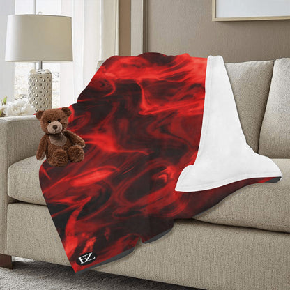 cozy thick blanket fire 1 ultra-soft micro fleece blanket 60"x80" (thick)