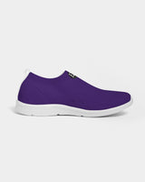 mauve women's slip-on flyknit shoe