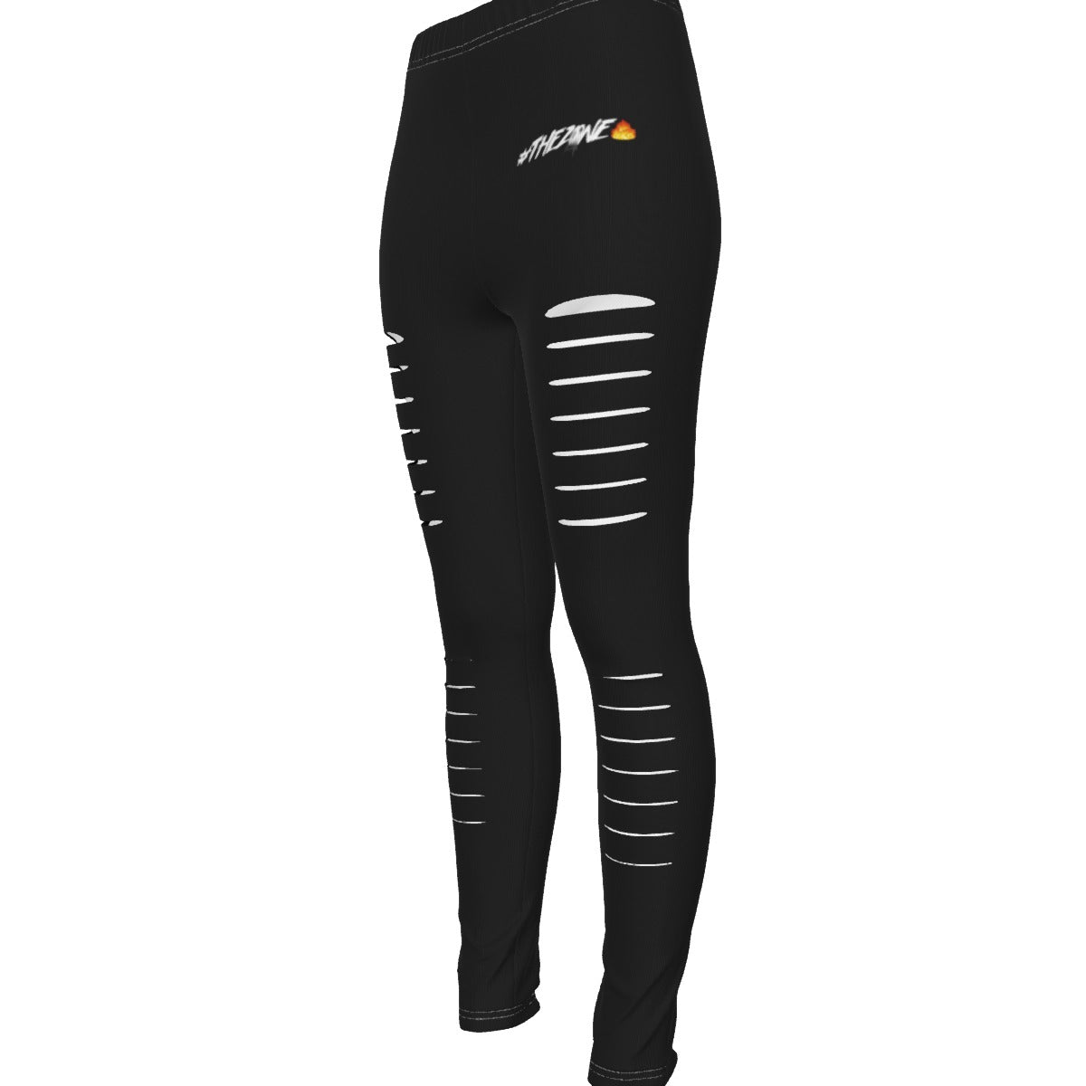 fz women's ripped leggings