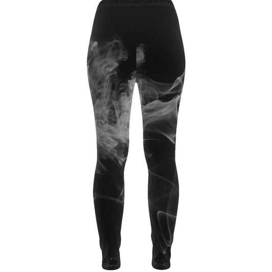 all-over print women's ripped leggings