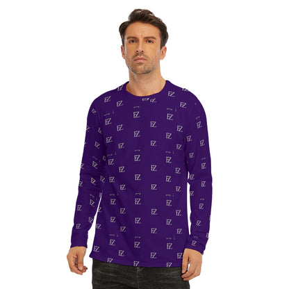 all-over print long sleeve t-shirt | 190gsm cotton