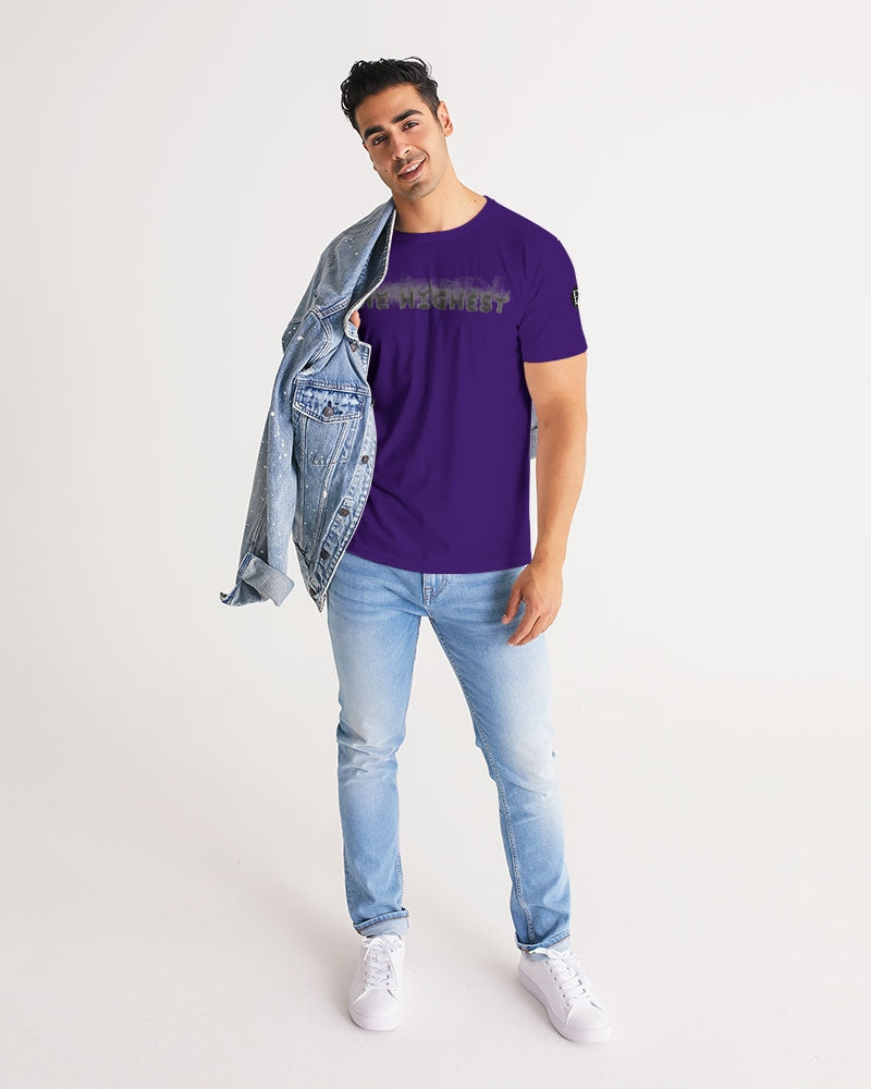 mauve men's tee