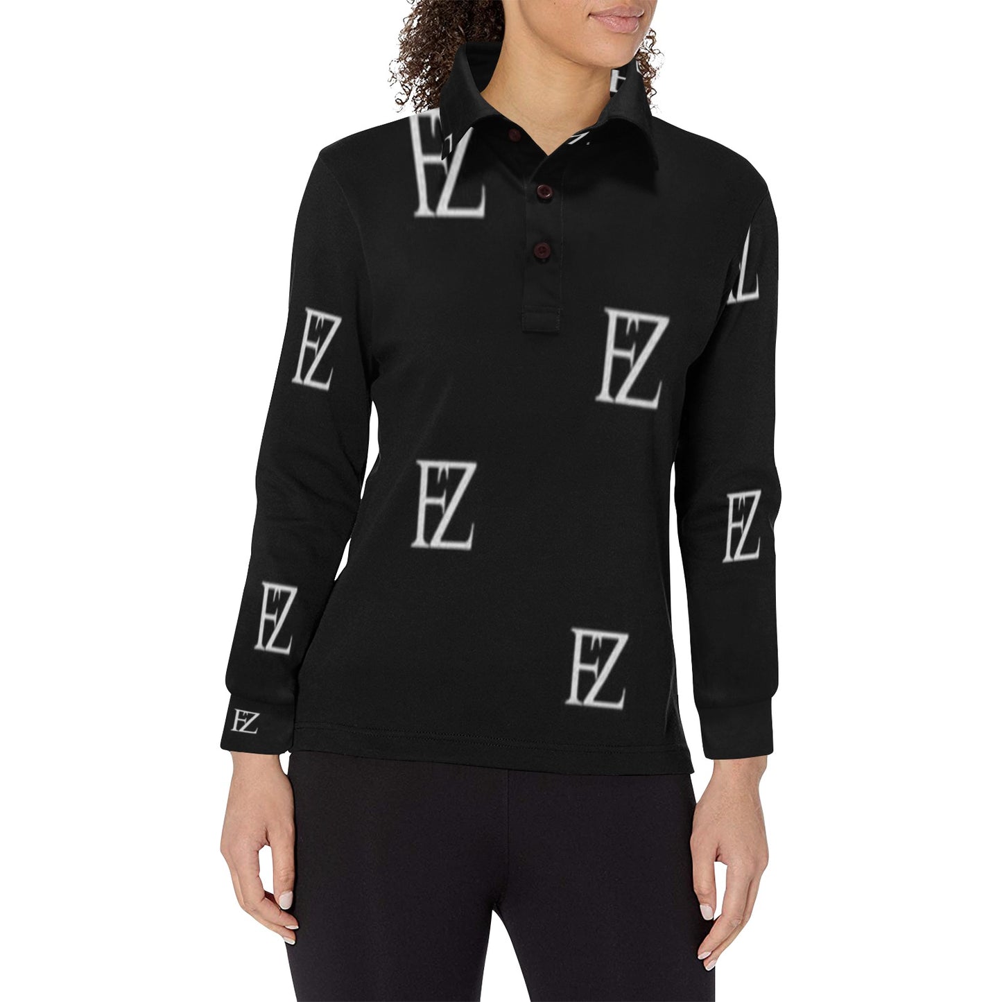 fz women's polo top