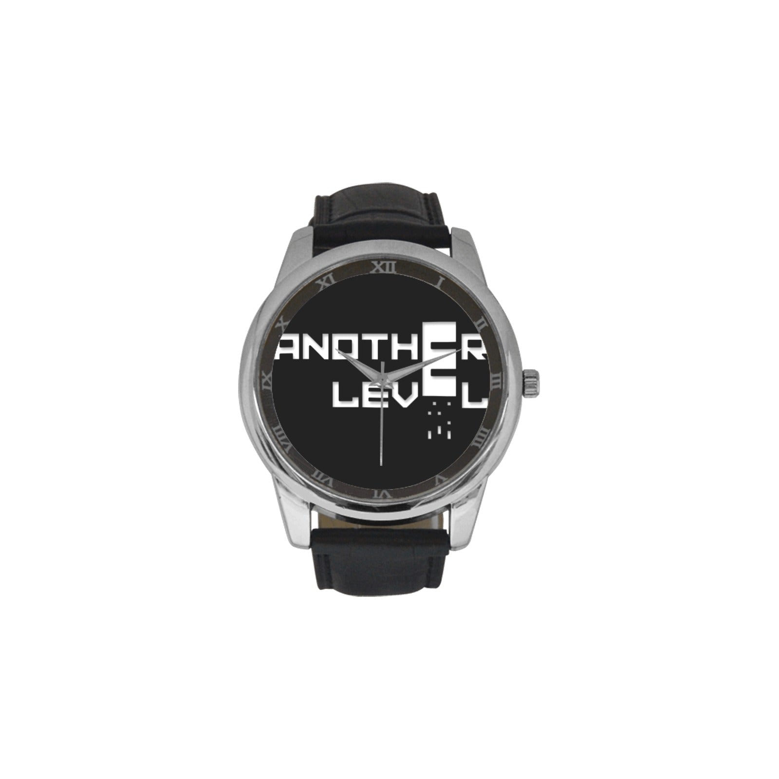 fz men's watch men's leather strap large dial watch (model 213)