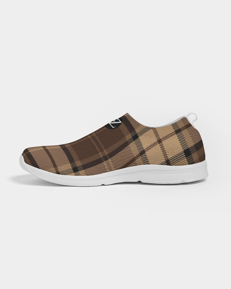 fz plaid women's slip-on flyknit shoe