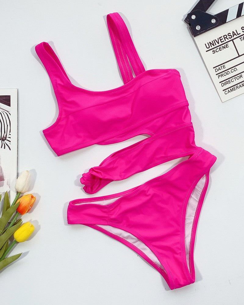 FZ Women's Asymmetrical One Piece Swimsuit - FZwear