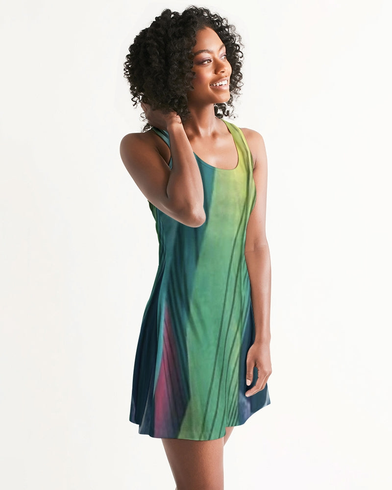 fzwear stripe women's racerback dress