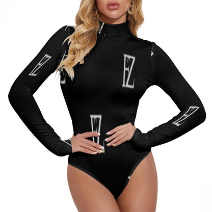 FZ Women's Turtleneck Long Sleeve Bodysuit - FZwear